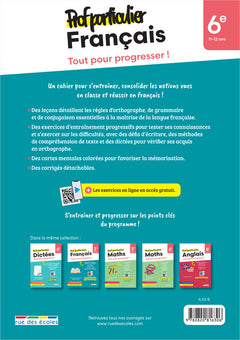 Prof particulier - Français 6e