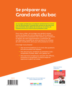 Se préparer au Grand oral du bac 2023 - Terminale