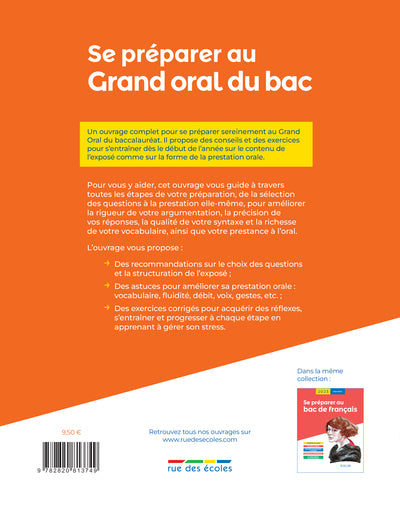 Se préparer au Grand oral du bac 2023 - Terminale