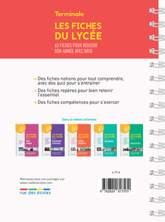 Les fiches du lycée - Terminale - Spécialité mathématiques