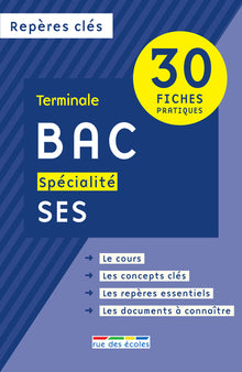 Repères clés bac spécialité SES