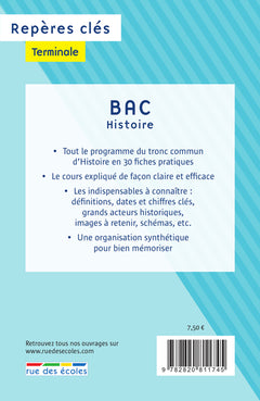Repères clés bac Histoire Terminale