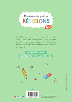Mon cahier de petites révisions - Grande section