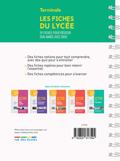 Les fiches du lycée - Terminale - Tout le tronc commun