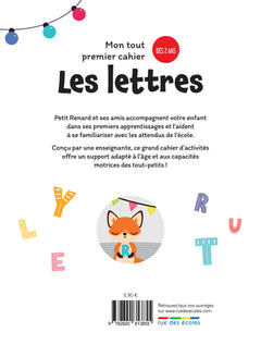 Mon tout premier cahier : Les lettres