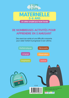 Etape par étape : maternelle 5-6 ans
