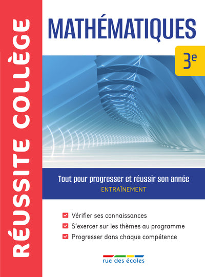 Réussite collège mathématiques 3e