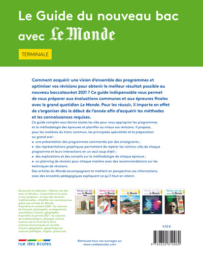 Le guide du nouveau bac avec Le Monde Terminale 2021