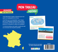 Mon tableau mémo - Géographie de la France pour tous