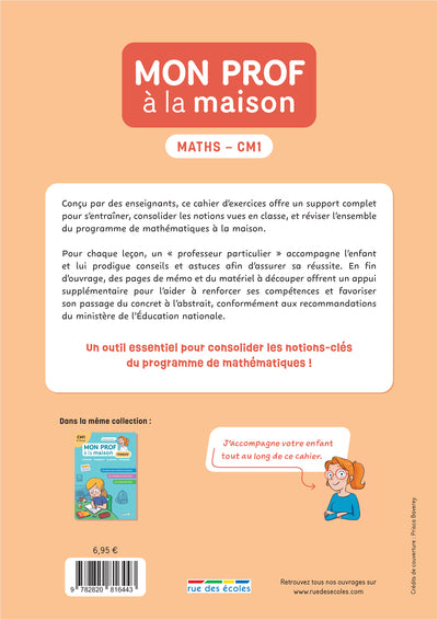 Mon prof à la maison - Maths CM1