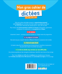 Mon gros cahier de dictées du CE1 au CM2