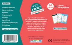 Les jeux du Brevet Mathématiques