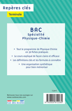 Repères clés bac spécialité physique-chimie