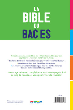 La bible du bac ES 2020