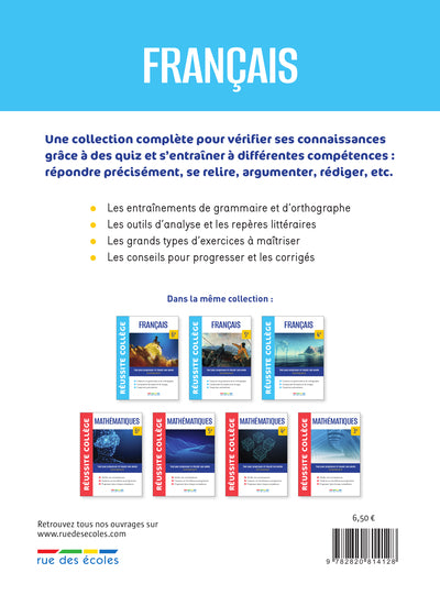 Réussite collège français 3e