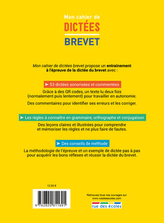Mon cahier de dictées brevet