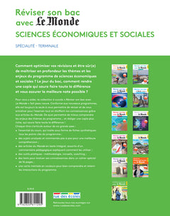 Réviser son bac avec Le Monde 2021 : Spécialité SES, Terminale, Nouveau programme