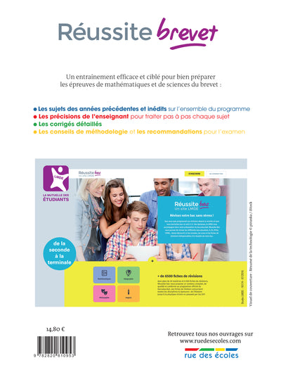 Réussite-brevet 2021 - Brevet mathématiques-sciences