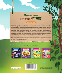 Mon gros cahier - Expédition nature, à partir de 7 ans