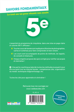 Savoirs fondamentaux 5e