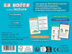 La boîte à défis lecture