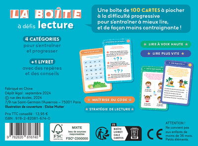 La boîte à défis lecture