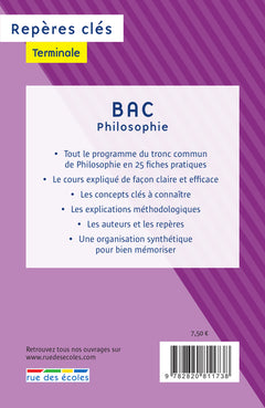 Repères clés bac Philosophie Terminale