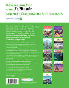 Réviser son bac avec le monde 2020 Sciences éco: Terminale série ES