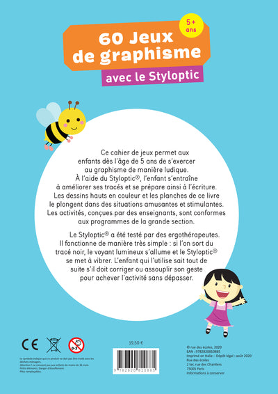 60 jeux de graphisme avec styloptic 5 ans +