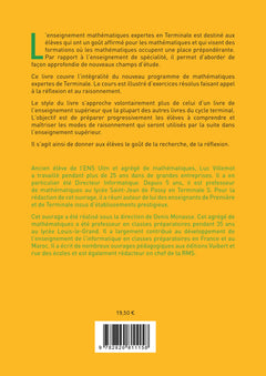 Manuel de mathématiques expertes Terminale