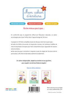 Mon cahier d'écriture CE1