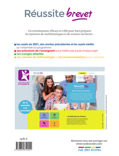 Réussite brevet 2022 - Mathématiques-Sciences 3e