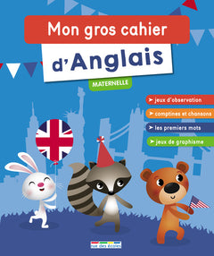 Mon gros cahier d'anglais maternelle