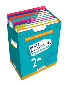 Boîte à fiches - Tout-en-un - Seconde