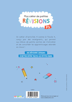 Mon cahier de petites révisions - Petite section