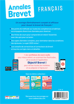 Annales Brevet - Français - 3e - 2026