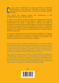 Manuel de mathématiques spécialité Terminale