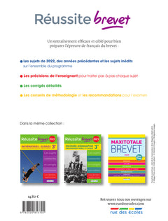 Réussite brevet 2023 français 3e