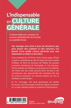 L'indispensable en culture générale 2025-2026