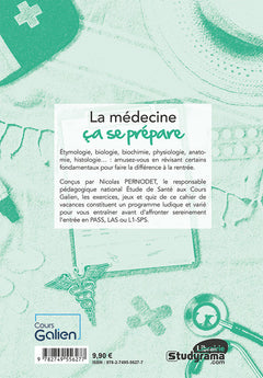 Le cahier de vacances pour réussir en médecine