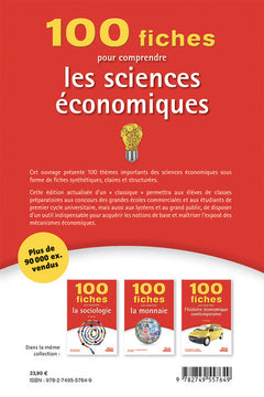 100 fiches pour comprendre les sciences économiques