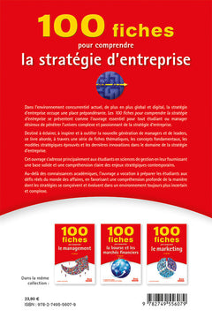 100 fiches pour comprendre la stratégie d'entreprise
