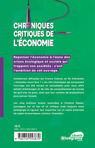 Chroniques critiques de l'économie