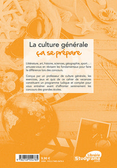 Le cahier de vacances culture générale