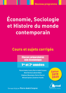 Economie, sociologie et histoire du monde contemporain