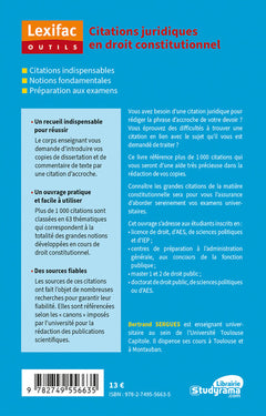 Citations juridiques en droit constitutionnel