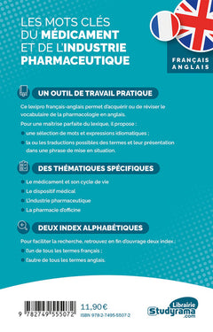 Les mots clés du médicament et de l’industrie pharmaceutique