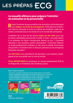 100 fiches pour réussir l'entretien de personnalité