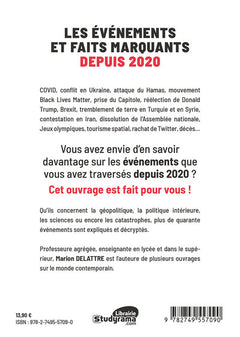 Les événements et faits marquants depuis 2020