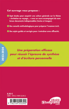 Thème de BTS français 2023-2024